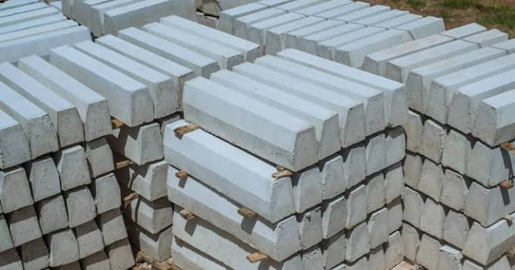 Precast concrete road caps